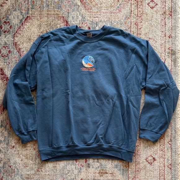 Harry Styles Embroidered Canyon Moon Crewneck Sweatshirt - Picture 1 of 3